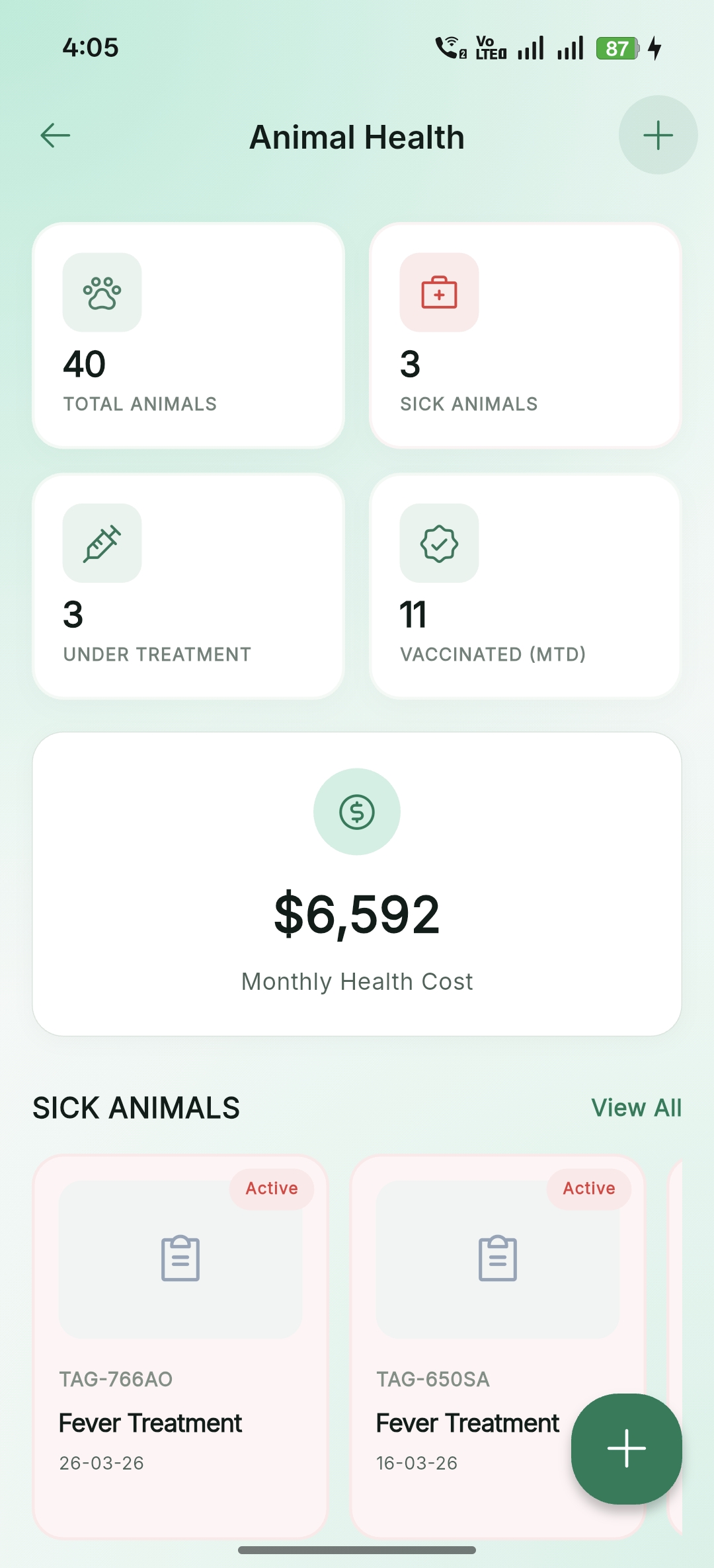 Health Dashboard